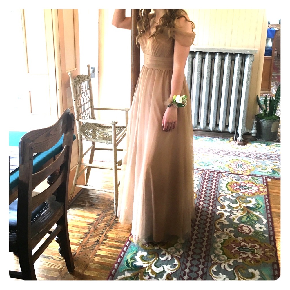 Cappuccino Prom dress